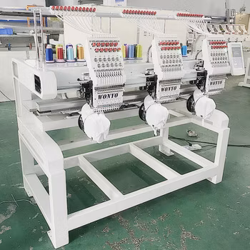 Macchina da ricamo per computer con testa industriale 3 con logo personalizzato di fabbrica in Cina